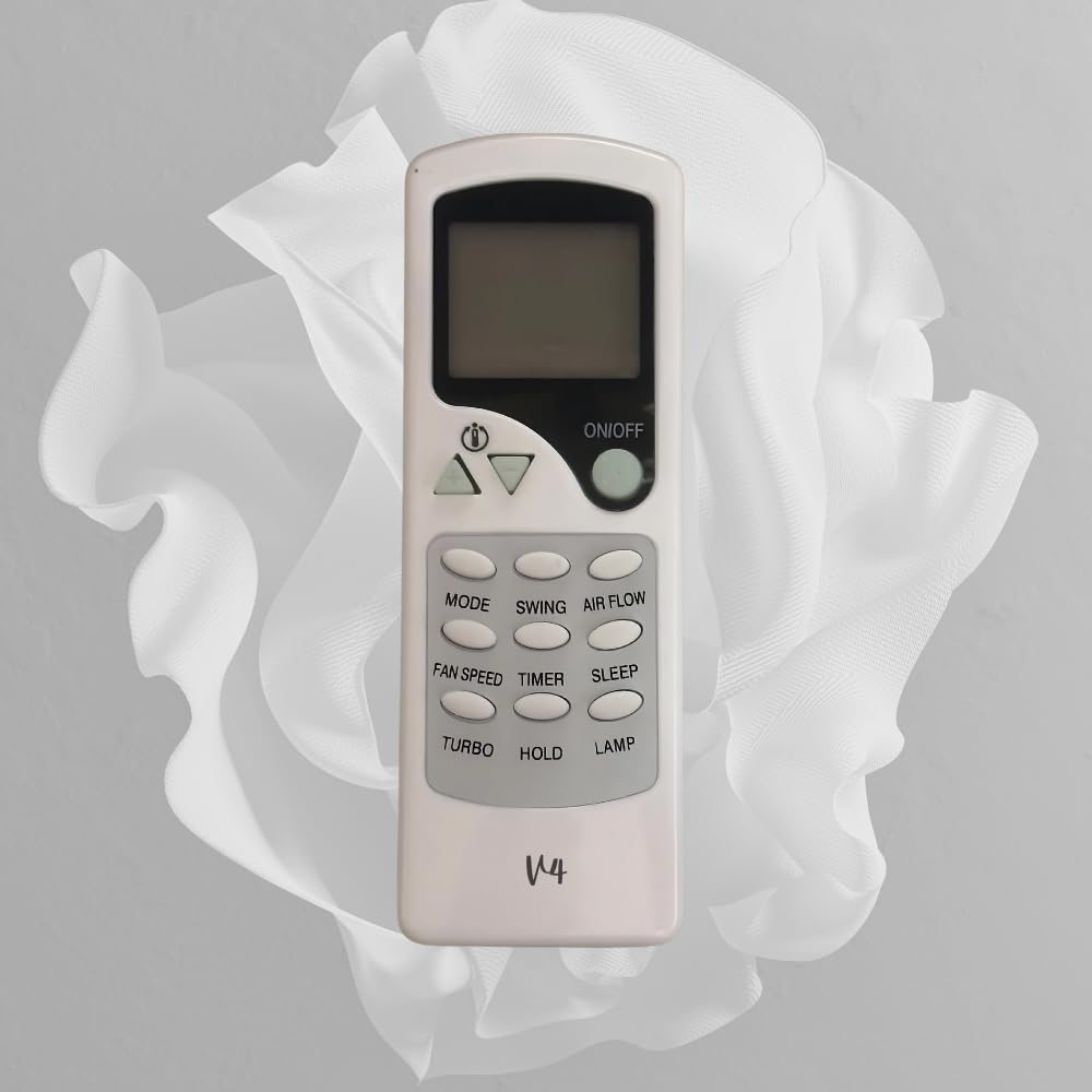 V4® ZH/LT-01 Compatible Air Conditioner remotes for Original Voltas AC Remote Control Suitable for 1 1.5 2 ton Split or Window ac - Match Exactly with Old Model 7B Remote for Better Performance