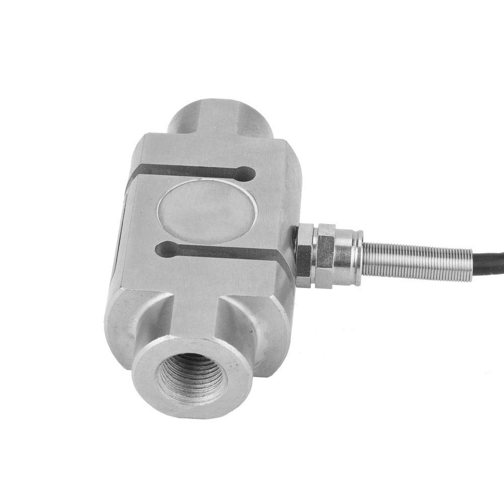 0~100 kg Wägezelle, YZC-526 Zugsensor aus legiertem Stahl/S-Typ Zugdruck-Wägezellen-Wägesensor für Materialprüfmaschinen, Trichterwaagen