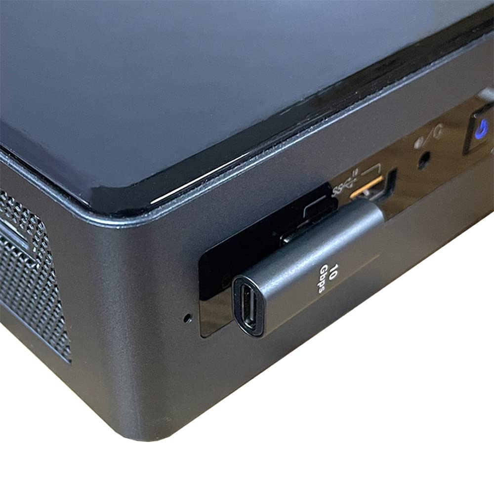 USB kabel met USB-C aansluiting met 90 graden haakse hoek USB kabel met USB-C aansluiting met 90 graden haakse hoek