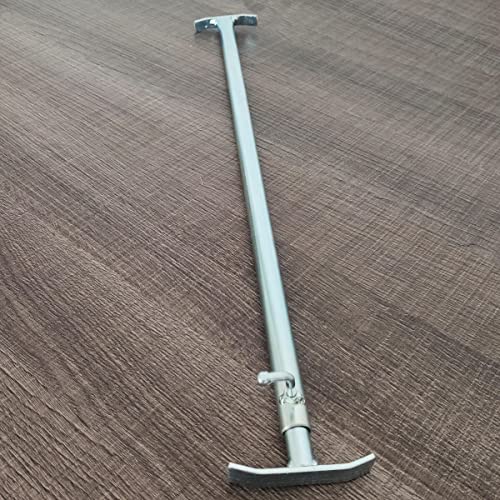 MS Aramados, 31486, Suporte Extensor Prolongador Ajustável de Churrasqueira Grelhas Espetos, cor Cin