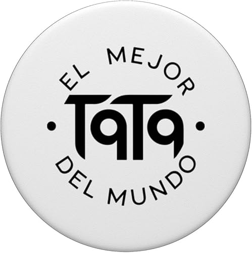 Miniatura 3 de El Mejor Tata Del Mundo Día del Padre Decir Orgulloso Papá Citas PopSockets Estándar PopGrip