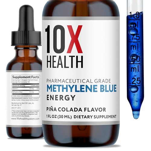 10X Health Methylene Blue Drops - 30ml Drops