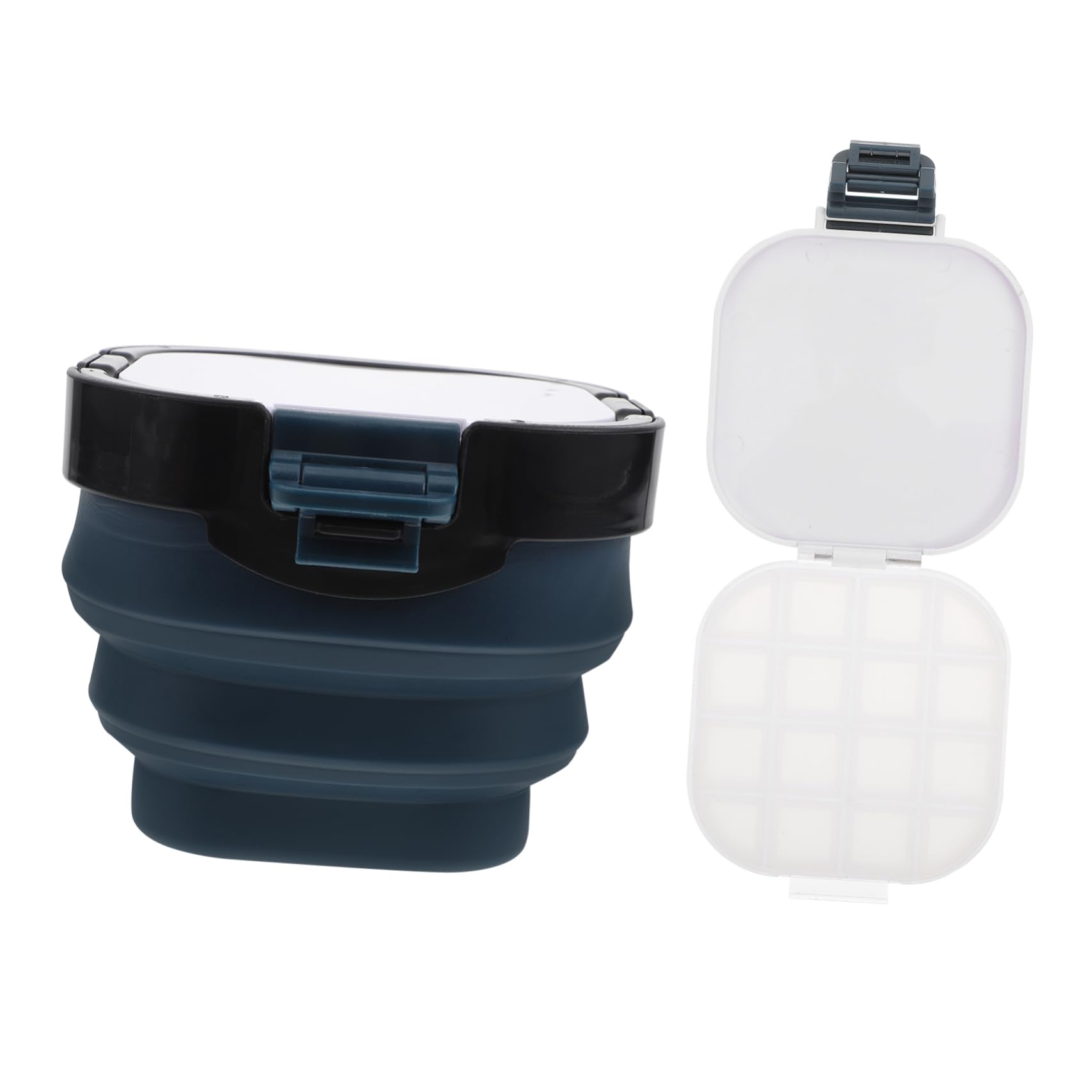 Hohopeti 1 Set Students Paint Brush Basin Portable Painting Bucket Brush Washer for Art Supplies