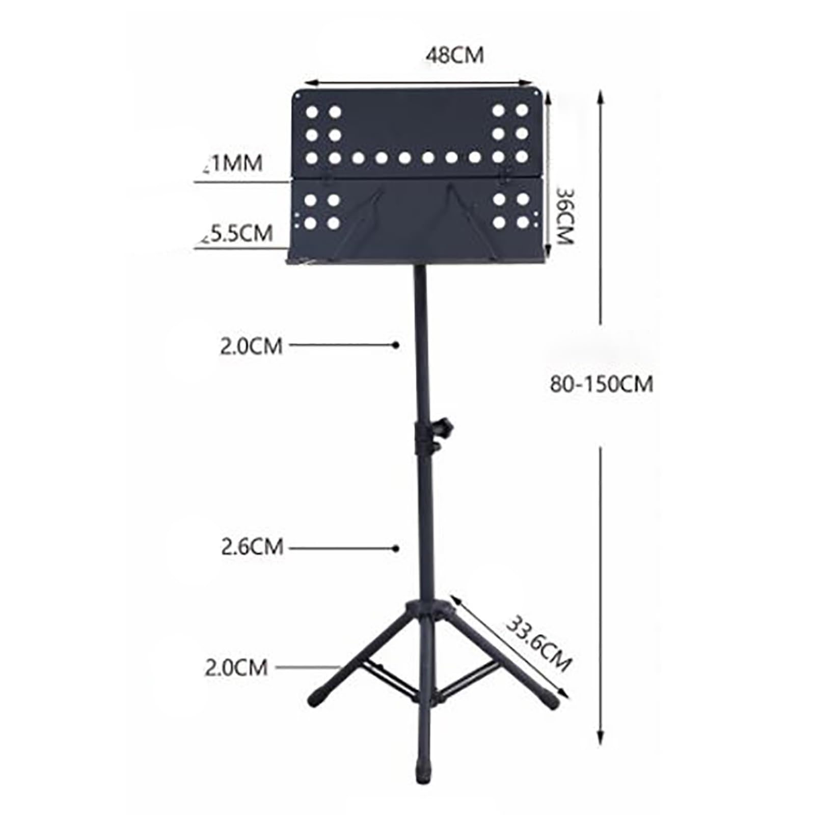 Soporte para Atril para Partituras Atril Plegable for Tocar violín, Atril portátil for partituras, Atril for Guitarra, Atril Plegable for partituras Soporte con Altura Ajustable