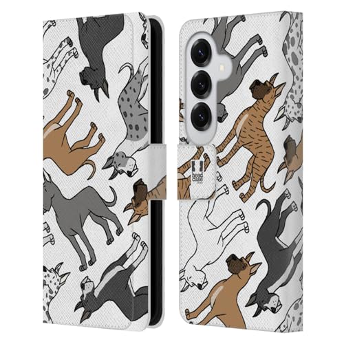 Housse en cuir Samsung Galaxy S26 Head Case Designs Danois aux finitions soignées et élégantes