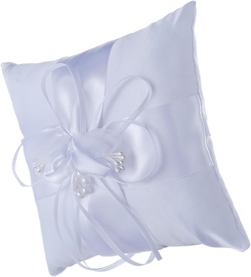 ABOOFAN 3pcs Wedding Pillow Cushion Flower Decor Elegant Holder for Weddings Engagements Special Occasions Charming and Lightweight Design for Easy Carrying