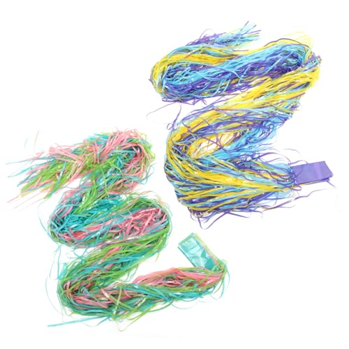 DECHOUS Foil Fringe Curtainbackdrop Pastel Rainbow Tinsel Party Background Boho Decor for Boys and Girls Birthday Celebration