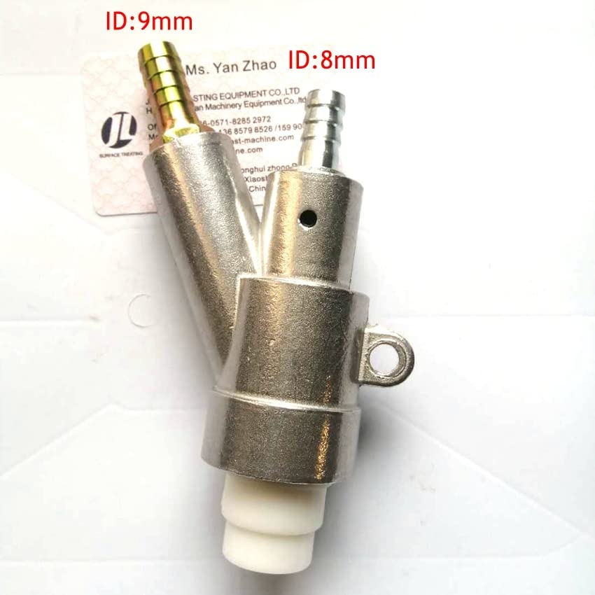 Tool Part for Sand Blasting with 1 Piece Boron Nozzle for Blaster Cabinet - (Color: 6x20x35mm)