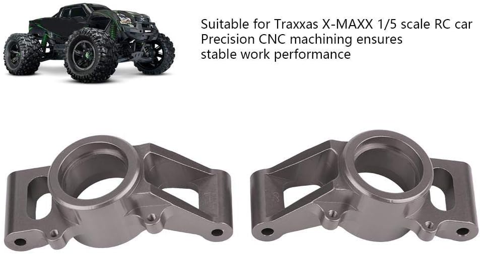 Rc Great Accessory Aluminium Alloy Rear Axle Hub Carrier for XMaxx 1/5 Scale Rc Car