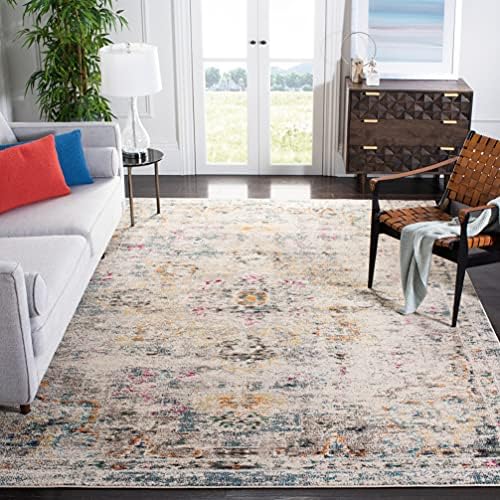 SAFAVIEH Tapis de Sol Vieilli pour Salon, Salle à Manger, Chambre...