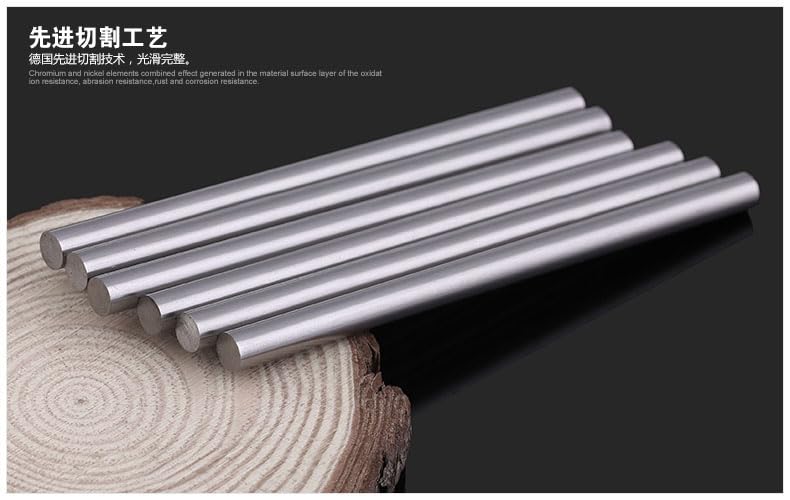 Precision Round Turning Straight Handle high Speed Steel Metric Tool Round Rod Punch pin 8-13.0*100mm DIY White Steel Knife - (Dimensions: M8.2X100 3pcs)