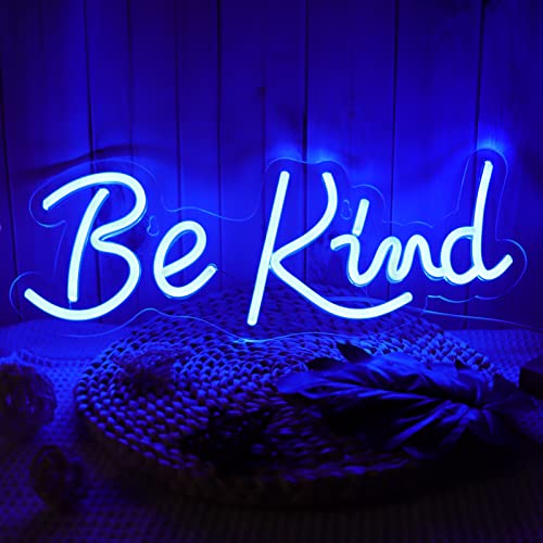 JFLLamp Be Kind Neon Signs for Wall Decor Neon Lights