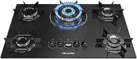Cooktop Mueller 5 Bocas Queimador Tripla Chama MCG5BC Bivolt