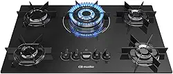 Cooktop Mueller 5 Bocas Queimador Tripla Chama MCG5BC Bivolt
