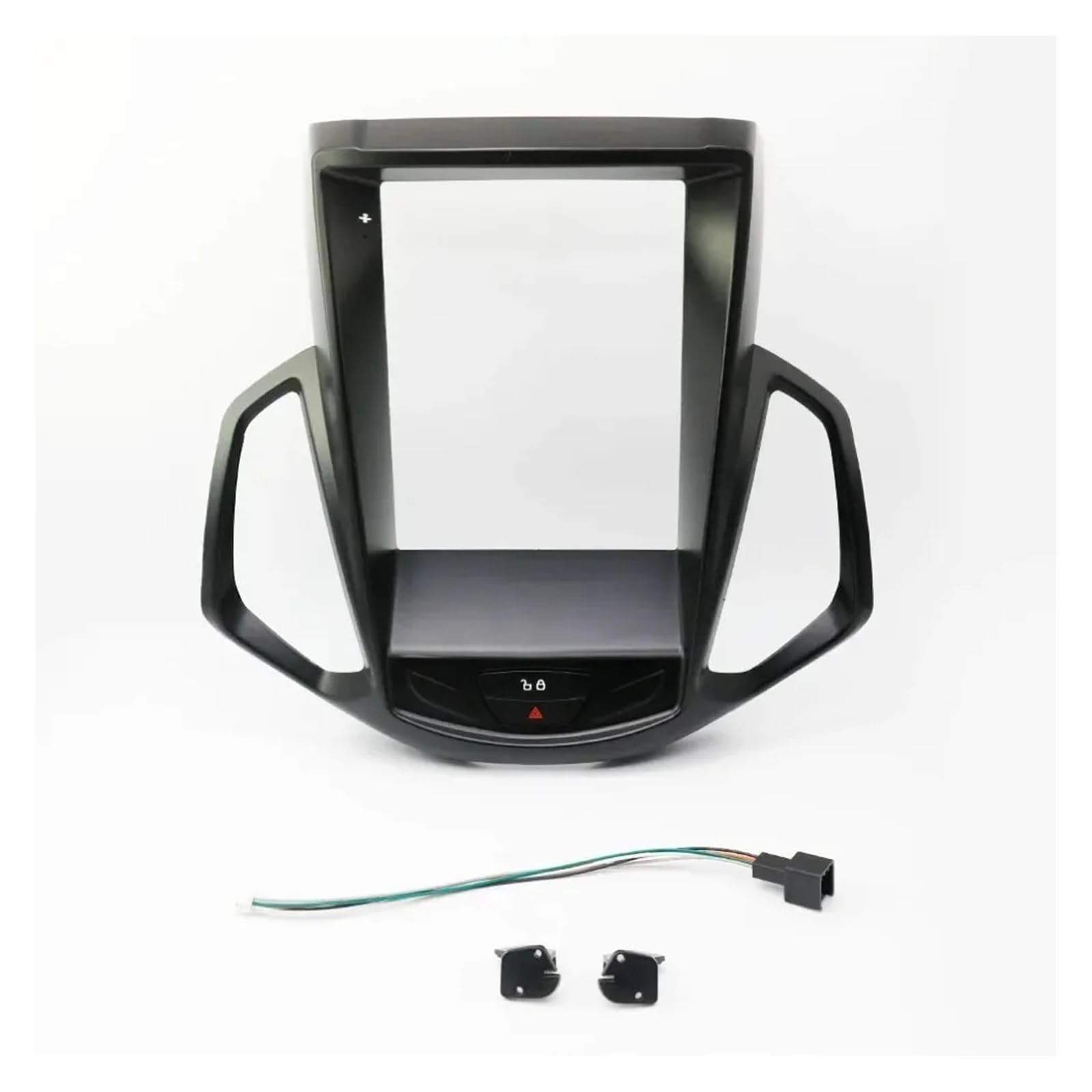 Mascherina Autoradio Cornice Stereo per Ford per ECOSPORT 13-16 9.7 Pollici 24.638 Centimetri 2 DIN Auto Radio Fasce Multimedia Lettore Video Pannello Navigazione Rivestimento