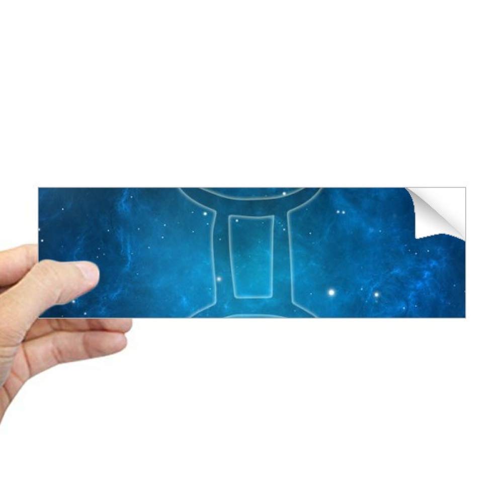 Adhesivo de Géminis constelación rectangular DIYthinker para decorar superficies lisas 4