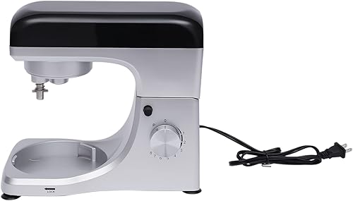 Miniatura 8 de Batidora de pie, 1000 W, 8 velocidades, batidora eléctrica de alimentos para cocina, batidora de pie con gancho para masa, batidor y cubierta a