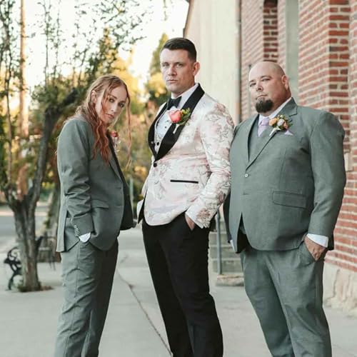 Mens Suit for Wedding 3 Pieces Linen Suits for Men Summer Beach Wedding Mens Slim Fit Suit for Groom2