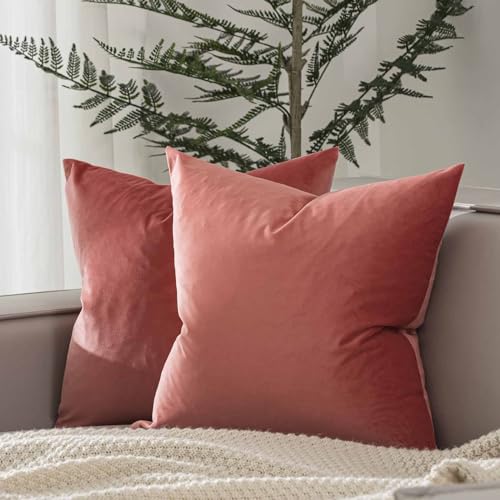 JUSPURBET Couch Pillow Covers Set of 2 Decorative...