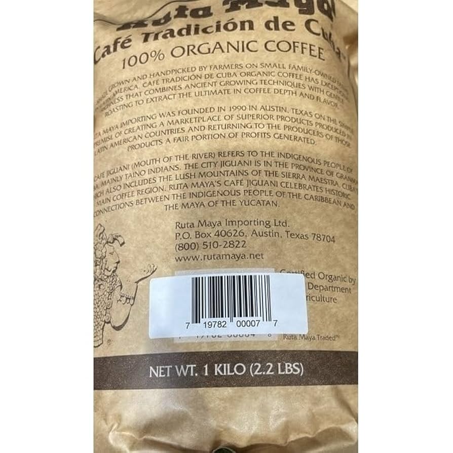 Amazon.com : Ruta Maya Organic Whole Bean Espresso Coffee