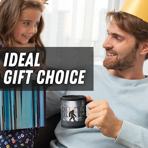 Taza de cerámica para café con cambio de color Onebttl miniatura 5