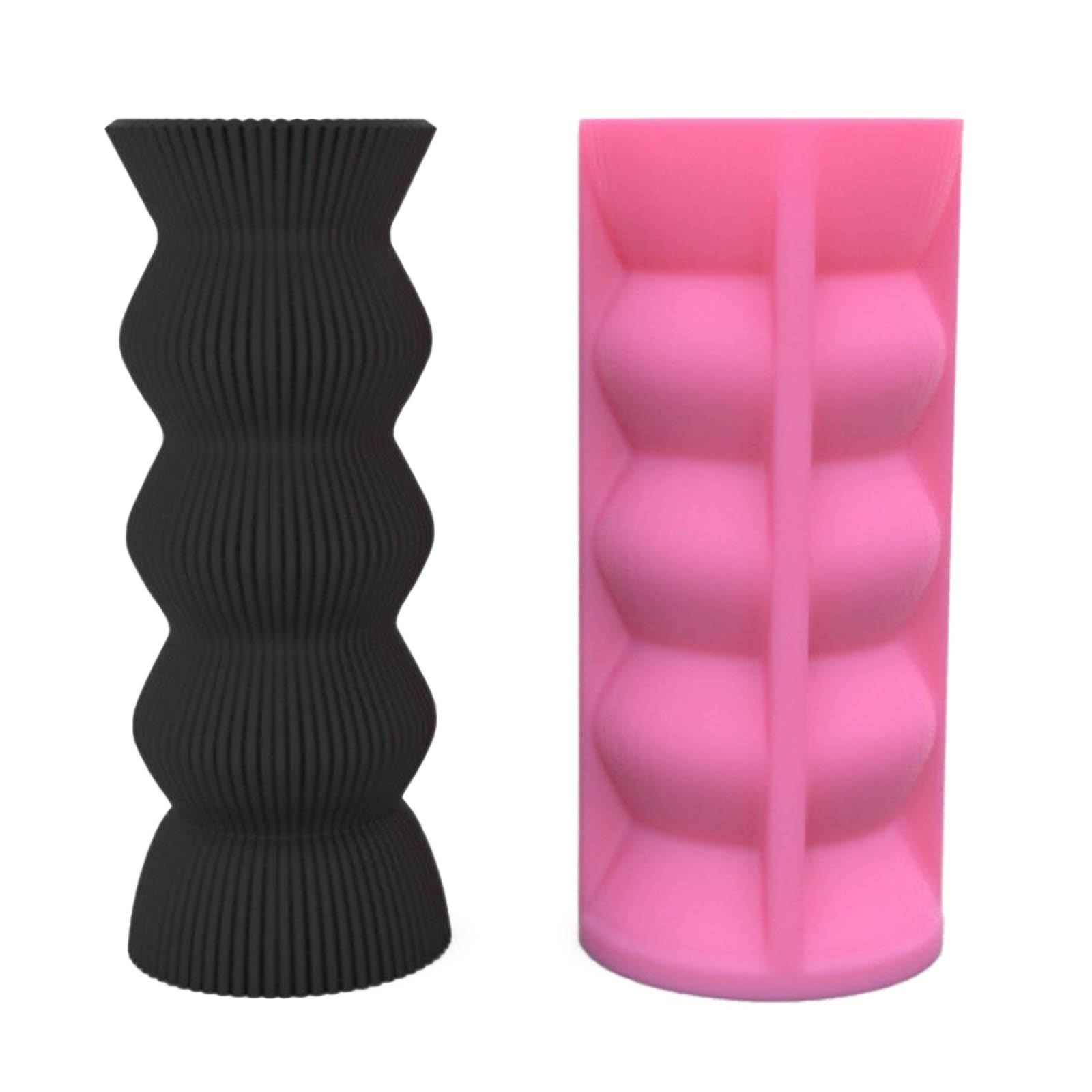 Tsophreniq Vase Resin Molds Vase Shaped Molds for Making Craft Gypsum Ornaments Student Craft