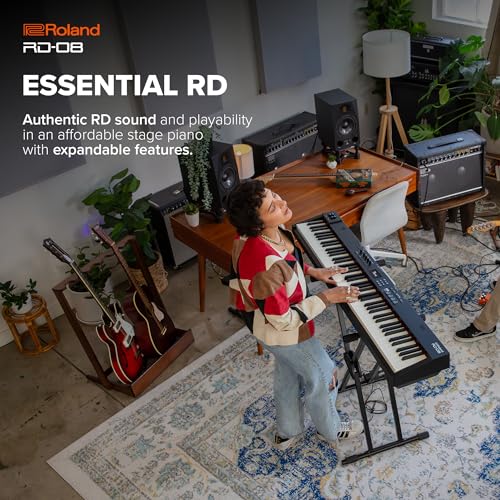 Roland SYSTEM-8 Synthesizer Review : Overview, Feature and Sound 34 Roland RD-08 Stage Piano | Authentic RD Sound & Playability | Streamlined Design | 88-Note Weighted-Action PHA-4 Keyboard | Expandable Features | 3000+ Onboard Sounds | Ideal for Professional Gigging #2