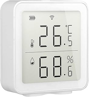Room Thermometer Hygrometer Accurate Temperature Humidity Monitor Meter with Digital Hygrometer for Home/Baby Room/Greenhouse/Cellar Mini Hygrometer