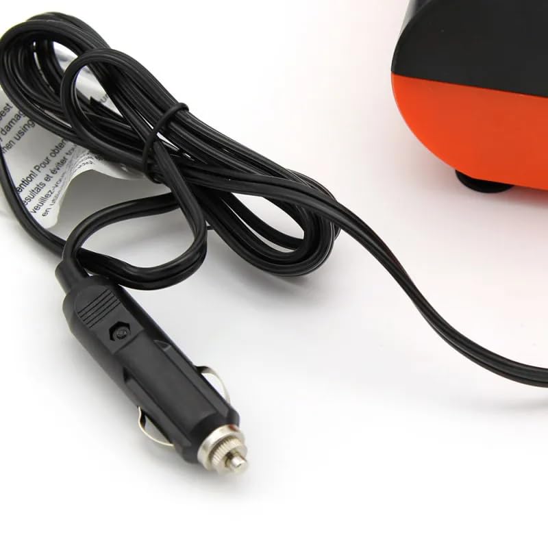RYDE E-Pump First - Pompe Électrique Sup Haute Pression 16 PSI – Gonfleur 12V Allume-Cigare Rapide pour Paddle, Kayak et Bateau Gonflable – Stop Automatique & 5 Embouts Inclus – Débit 70L/Min