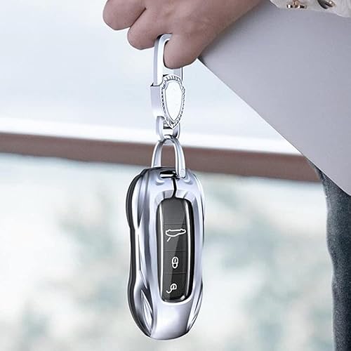 Miniatura 7 de Carcasa de aleación de zinc con protección de metal para Porsche Macan Cayenne Panamera 911 Cayman Boxster 718