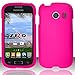 Balaji Rubberized Hard Snap-on Cover Compatible with Samsung© Galaxy Ace Style S765c, Rose Pink
