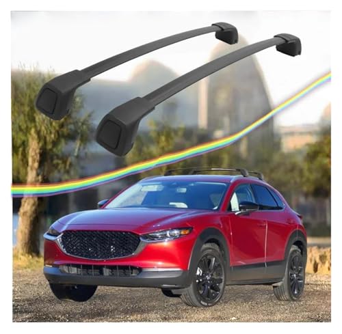 Barras de techo para coches Mazda CX30 equipaje superior estable 6