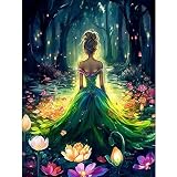 Lapoo Diamond Painting Kits for Adults - DIY Paint by Numbers Art Kit, 3D Full Drill Diamond Dot Cra