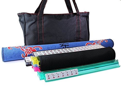 American Mahjong Set con Tapete y Bolsa de Nylon