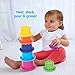 Kidoozie Stack 'n Nest Cups, Developmental Toy for Infants and Toddlers Ages 6 Months and Older