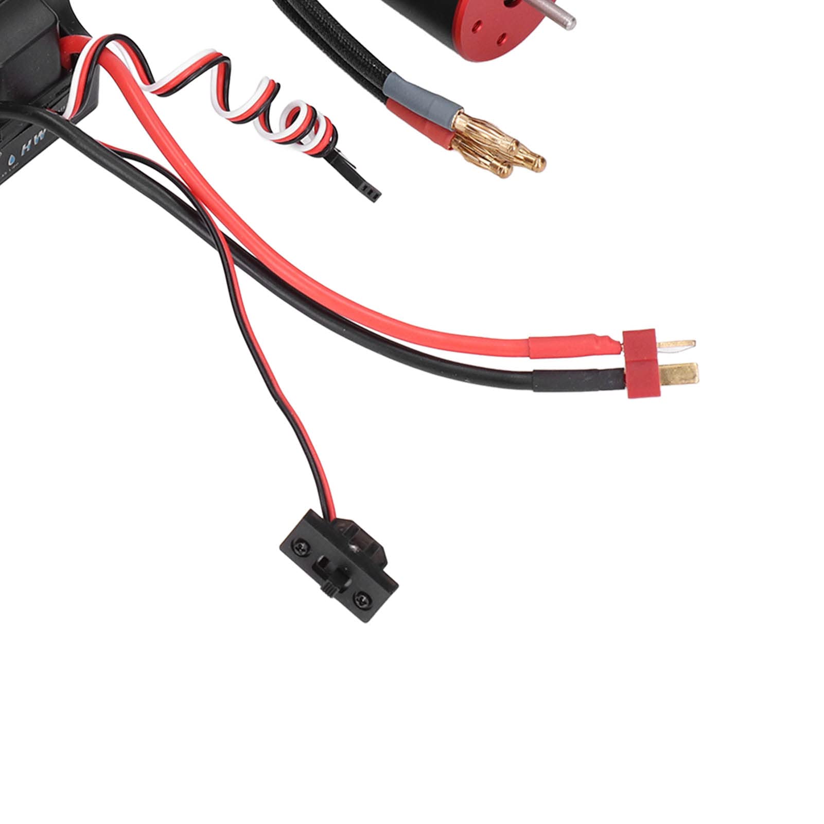 Changor 3650 3100KV Bezszczotkowy Silnik 80A ESC Wodoodporny Elektryczny Regulator do Zestawu Samochodowego 1/8 1/10 RC