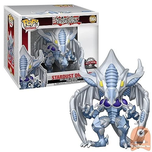 Funko Pop! Super: Yu-Gi-Oh!- Stardust Dragon - (Metallic) - Figura De Vinilo Coleccionable - Idea De Regalo- Mercancia Oficial - Juguetes Para Niños Y Adultos - Anime Fans
