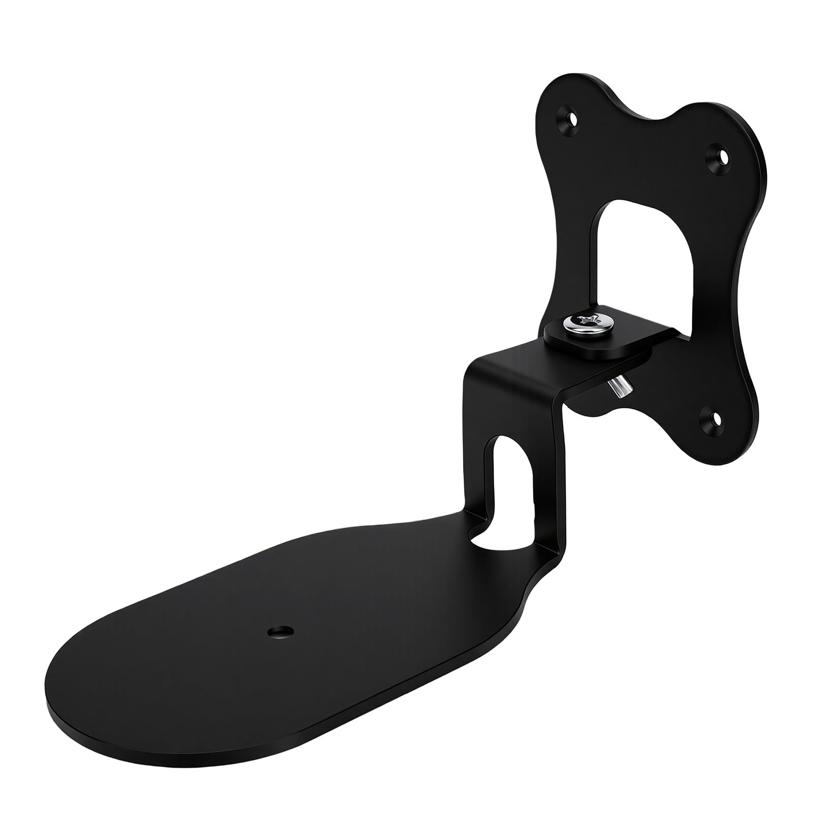 Supporto da Parete per Altoparlante Wireless, Staffa da Montaggio, | Staffa in Metallo 3 Mm, Salvaspazio, Angolo Regolabile, Viti Incluse, Base Stabile, Adatta Alla Casa