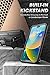 SUPCASE for iPhone 14 Pro Case with Stand & Belt-Clip (Unicorn Beetle Pro), [Built-in Screen Protector] [Military-Grade Drop Protection] Heavy Duty Rugged Phone Case, Black