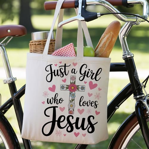 Bolsa Tote para mujer Just A Girl Who Loves miniatura 5