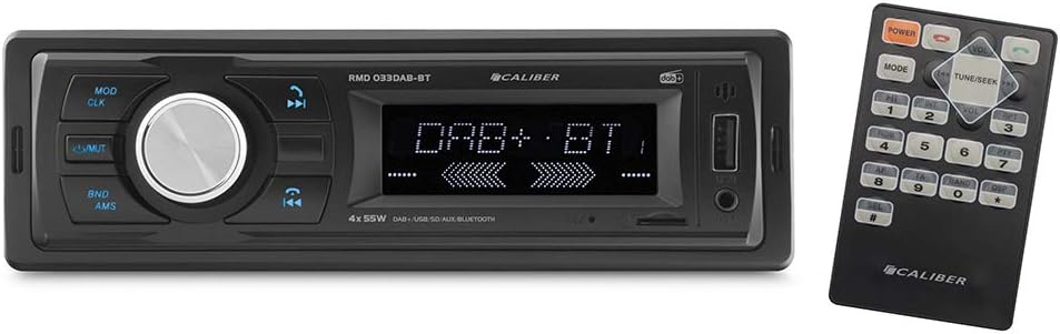 Caliber RMD033DAB-BT car radio with USB drive and SD card