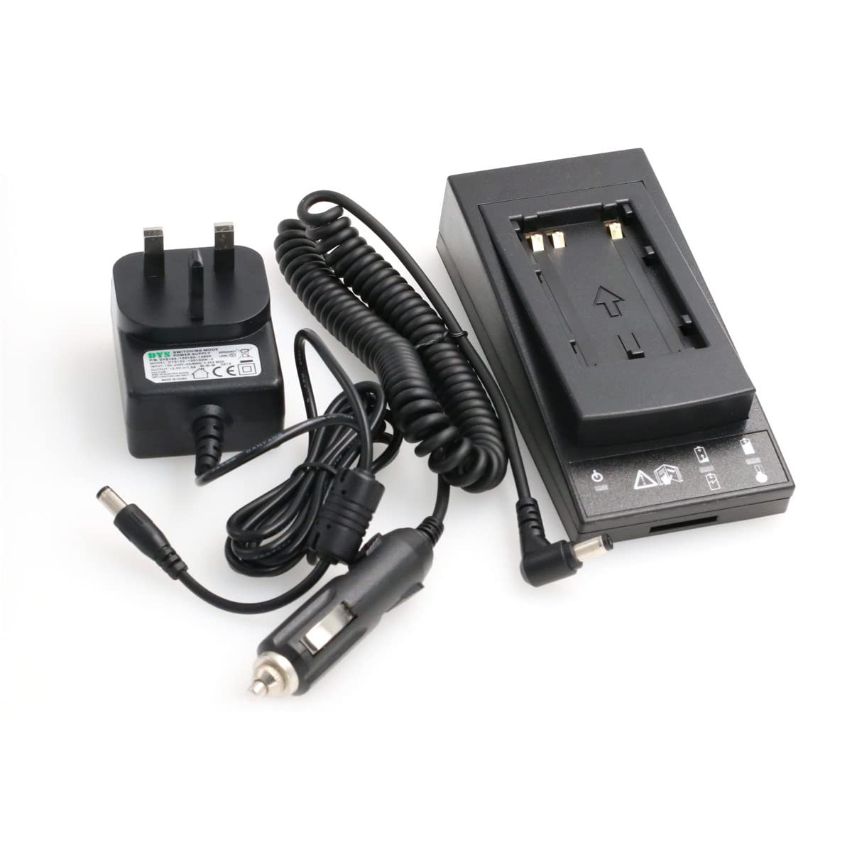 HTcable GKL211 Chargeur de batterie AC DC pour Leica GEB211 GEB212 GEB221 GEB222 Total Station TS09