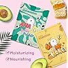 ZealSea Sheet Mask Skin Care (Pack of 7) Beauty Facial Mask Spa Face Mask Birthday Party gifts Women, Men kids Girls - Hydrate, Brighten, Moisturize,Soothe for All Skin Types
