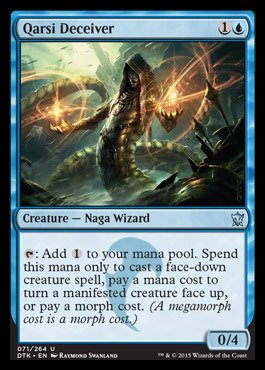 Amazon.com: Magic The Gathering - Qarsi Deceiver (071/264)