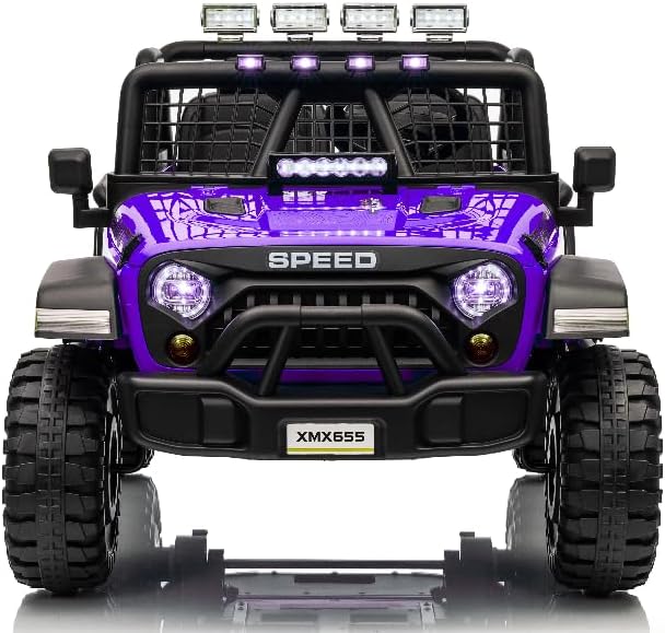 Hikole 24 Volt 2 Seater Ride on Car for Kids, Powered Wheels with Remote Control