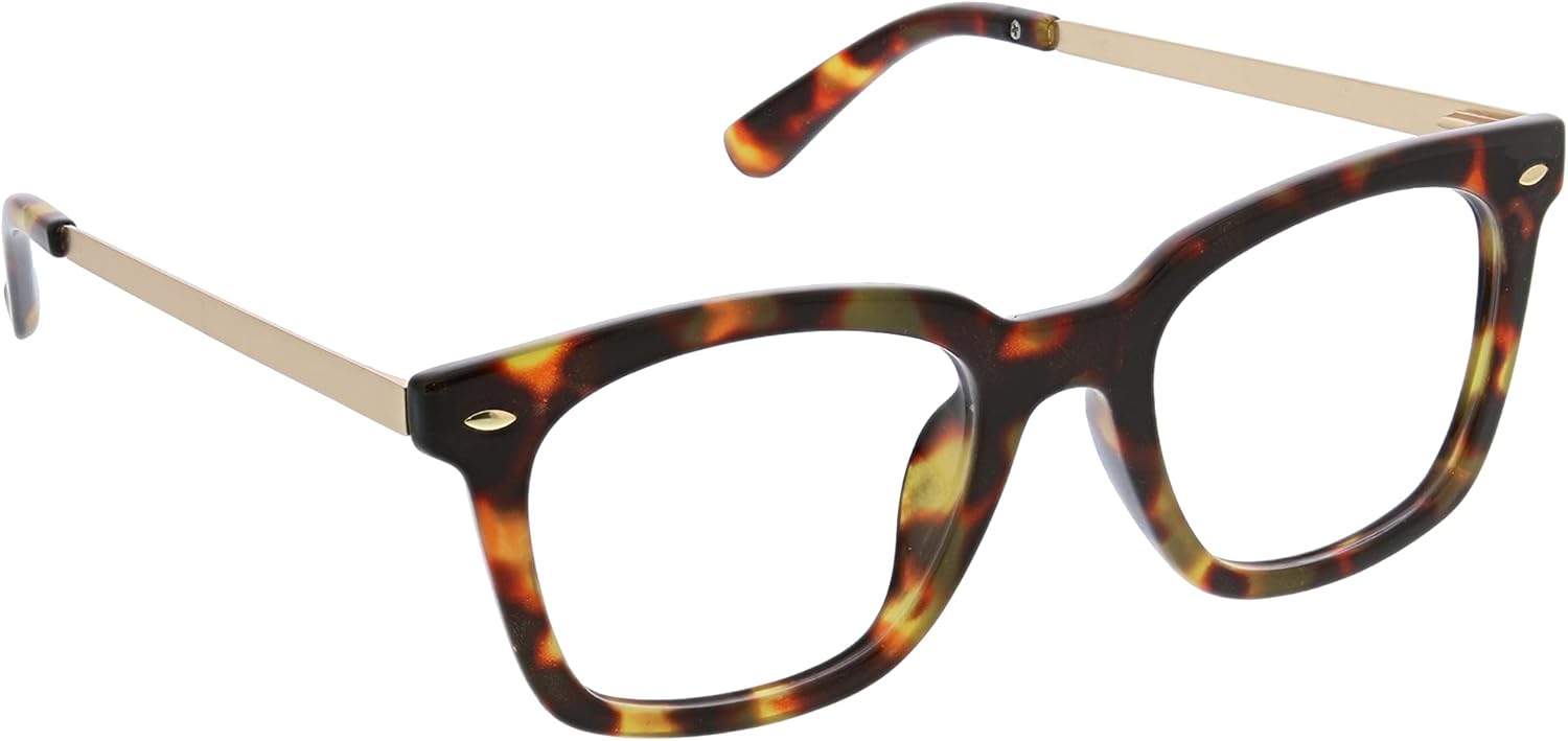 Peepers by PeeperSpecs womens Limelight Oversized Blue Light Blocking Reading Glasses - Image 2