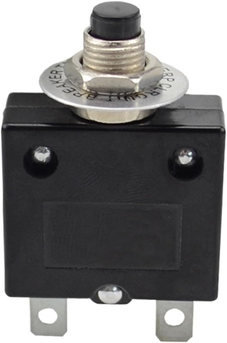 Reset Thermal Switch 5A 10A 15A 20A 25A 30A 40A 50A 60A Overload Protection Circuit Breaker Overload Protector(15A)