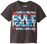 STAR WARS Boy's 2-7 Rebel Rule The Galaxy, Charcoal Heather, Medium