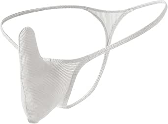 Faringoto Slip Transparent Sans Couture Grande Taille Homme - String Fin Confortable Et Doux