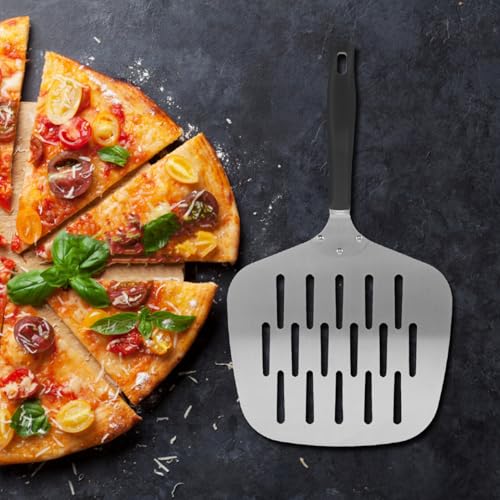 Pelle à pizza perforée avec poignée ergonomique résistante pour transfert facile - 6